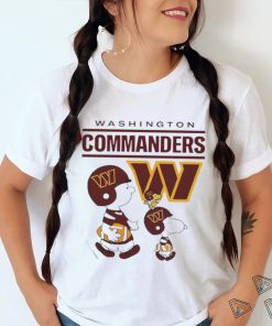 Official Washington Commanders Snoopy Charlie Brown Shirt