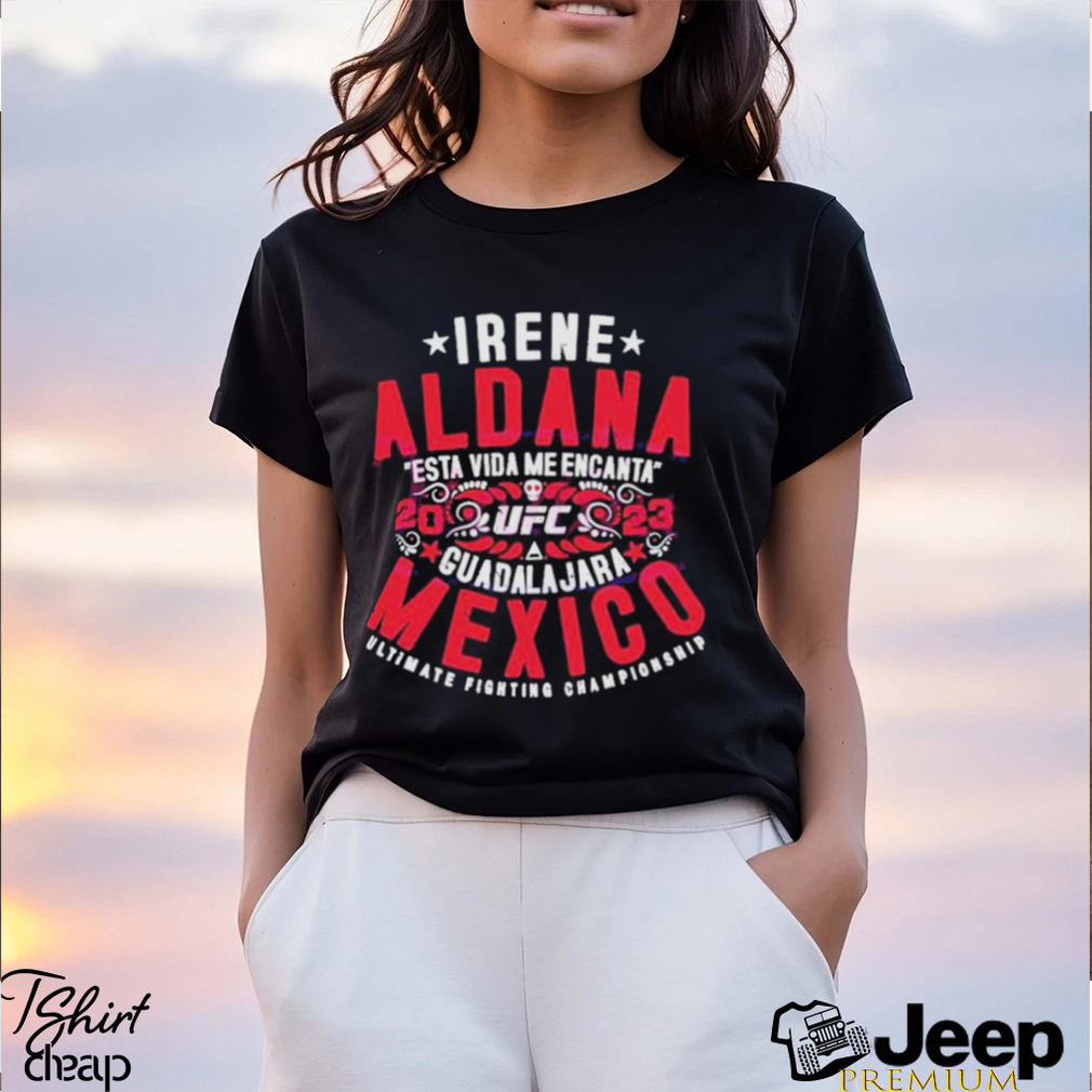 UFC Irene Aldana Vintage Mexico 2023 Shirt - teejeep