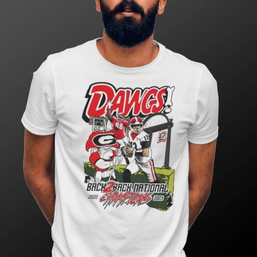 UGA Dawgs Back2Back Champions 2022 2023 Shirt