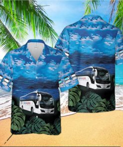 UK Coach Driver Hawaiian Shirt