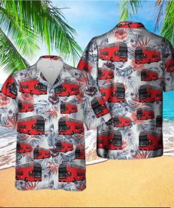 UK Double Decker Bus Hawaiian Shirt