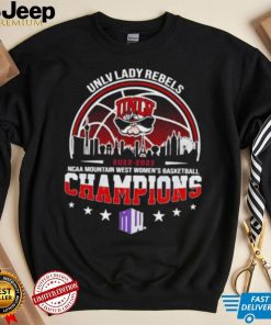 UNLV Lady Rebels 2023 NCAA Mountain West Women’s Basketball Champions shirt