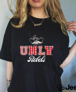 UNLV Rebels Patterned Letters Shirt