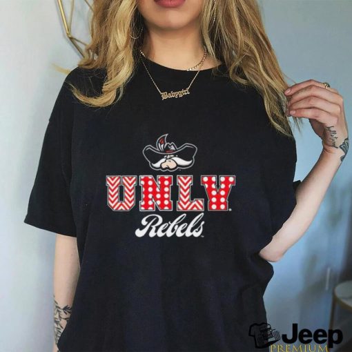 UNLV Rebels Patterned Letters Shirt