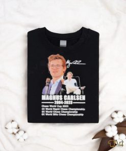 magnus Carlsen 2004 2023 Championship Shirt