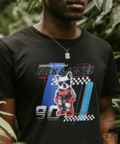 URBAN RACERS by JACK&JONES Black Racer Doggo Print T shirt