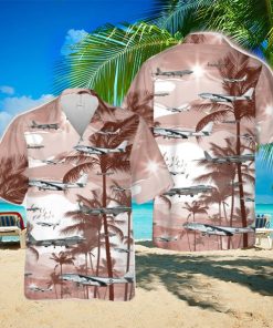 US Air Force Boeing B 47 Stratojet Hawaiian Shirt Summner Vacation Shirt