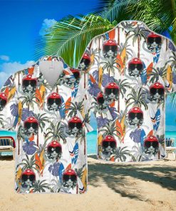 US Air Force The Fabulous Thunderbirds Helmet Hawaiian Shirt
