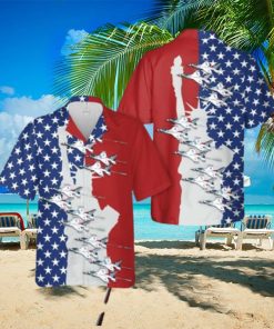 US Air Force Thunderbirds 4th Of July V2 Hawaiian Shirt