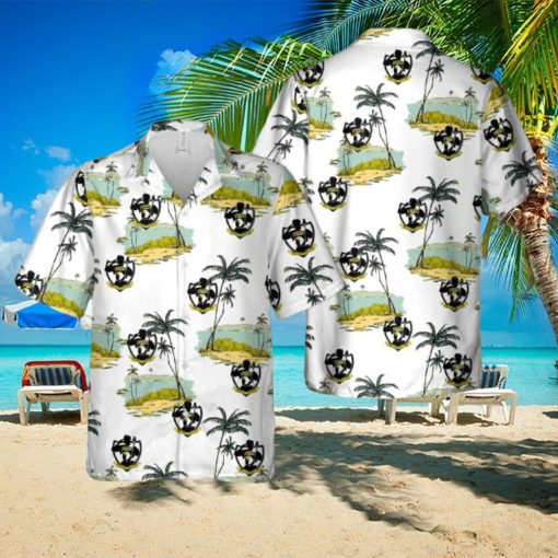 US Army 101st Airborne Division (Air Assault) Band Hawaiian Shirt