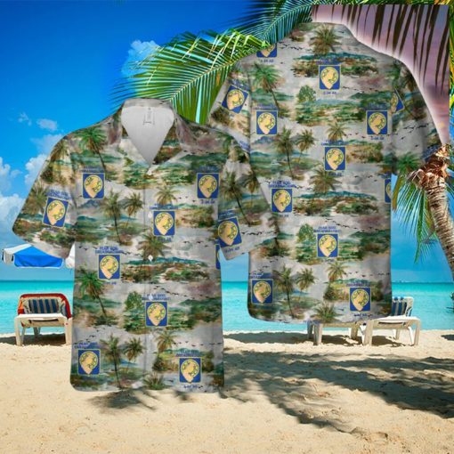 US Army 2 34 Armor Regiment Hawaiian Shirt