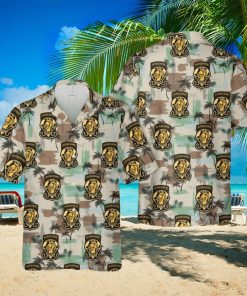 US Army Golden Knights Air Show Short Sleeve Aloha Hawaiian Shirt