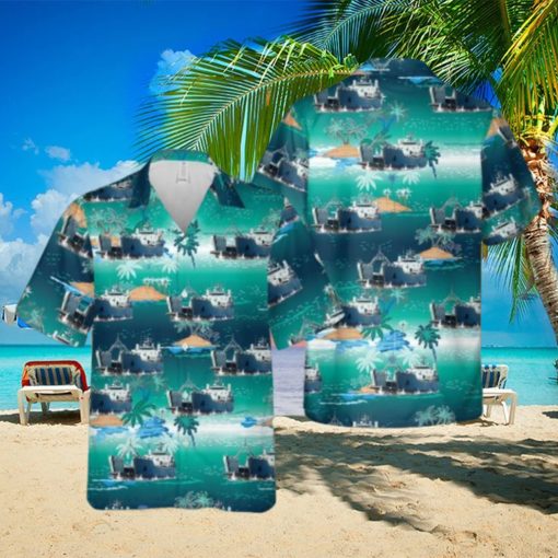 US Army USAV General Frank S. Besson Jr. (LSV 1) Of 7th Transportation Brigade (United States) Hawaiian Shirt 3D Printed Aloha Summer Shirt