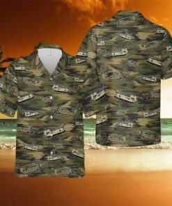 US Boeing CH 47 Chinook Hawaiian Shirt