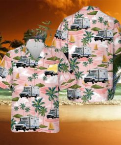 US Capitol Police Ford E Series Truck Hawaiian Shirt