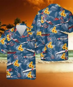 US Coast Guard Birthday Hawaiian Shirt