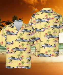 US Coast Guard Fairchild 24 WW2 Hawaiian Shirt