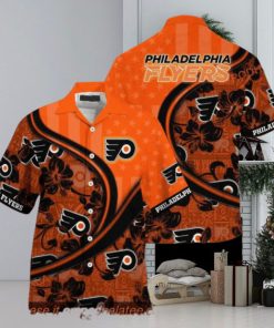 US Flag Special Philadelphia Flyers NHL Hawaiian Summer Shirt