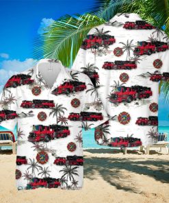 US Mount Dora Fire Department Hawaiian Shirt Beach Lover Gift