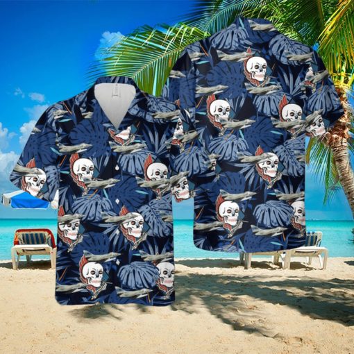 US Navy A 4C Skyhawk Of VA 34 Hawaiian Shirt Beach Lover Gift