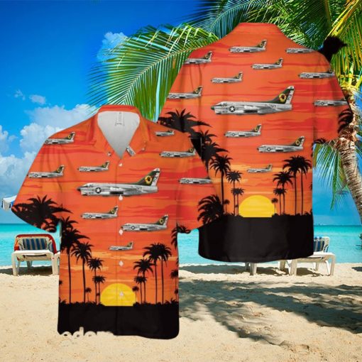 US Navy A7E Corsair II Of VA 25 Hawaiian Shirt Summner Vacation Shirt