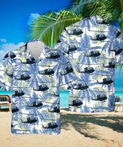 US Navy Bell UH 1N Twin Huey Hawaiian Shirt Beach Lover Gift