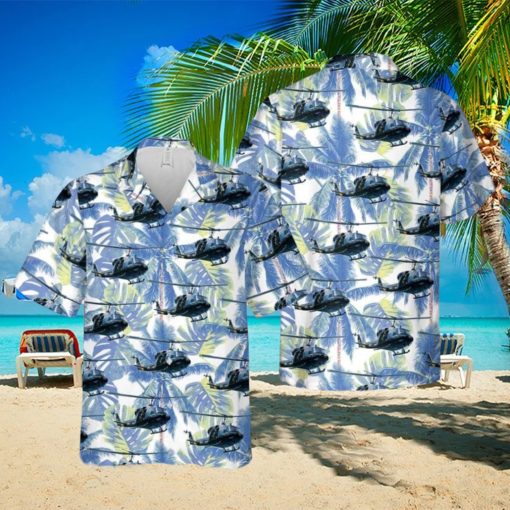 US Navy Bell UH 1N Twin Huey Hawaiian Shirt Beach Lover Gift