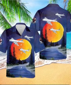 US Navy VP 68 Blackhawks P 3B Orion Hawaiian Shirt