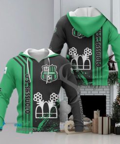 US Sassuolo Calcio Black Green Pullover Hoodie