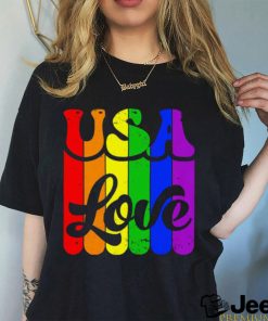 USA Pride Rainbow Love 2023 shirt