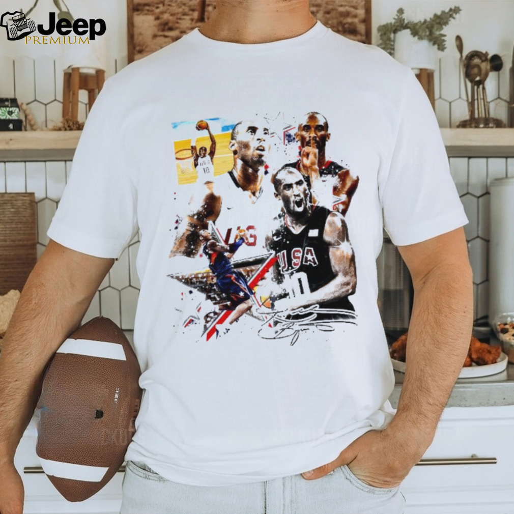 Kobe bryant usa t shirt online