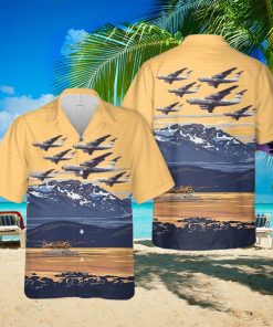 USAF 436th Airlift Wing Lockheed C 141 Starlifter 3D All Over Printed Hawaiian Shirt