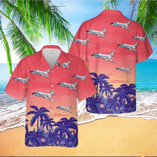 USAF Lockheed VC 140B Jetstar Hawaiian Shirt