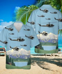 USAF UH 1N Twin Huey 6th Special Operations Squadron Hawaiian Shirt