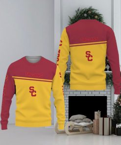 USC Trojans American Football Teams Ugly Christmas Sweater Men And Women Gift For Fans Holidays