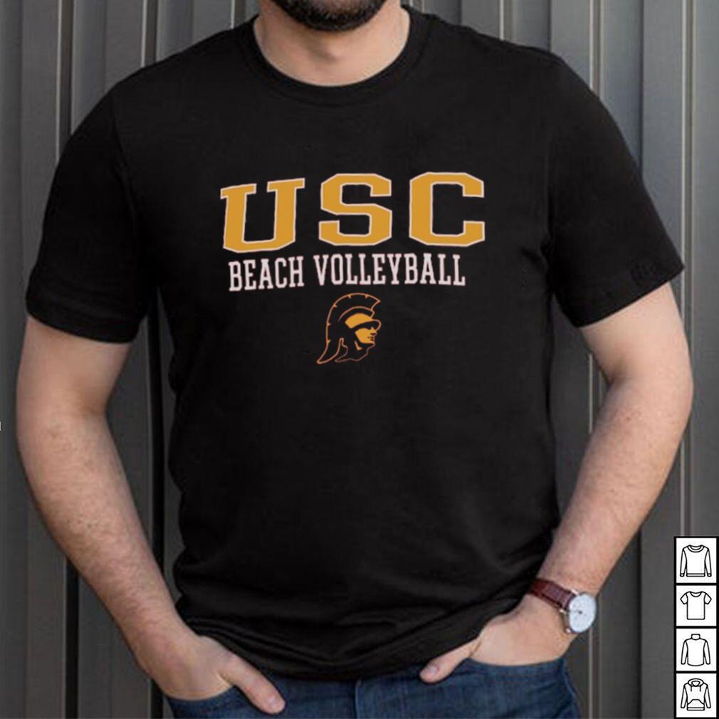 USC Trojans Champion Stacked Beach Volleyball Powerblend Shirt