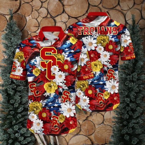 USC Trojans NCAA1 Hawaii Shirt Independence Day