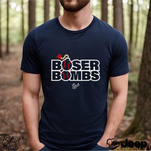 USF South Florida Bulls Boser Bombs logo shirt