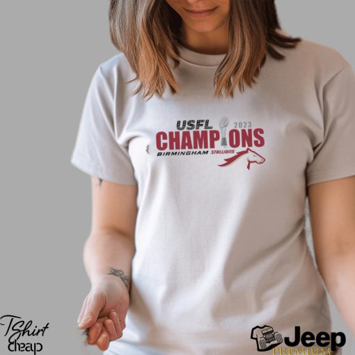 USFL 2023 Birmingham Stallions Champions shirt