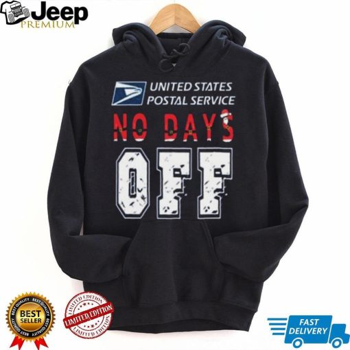 USPS no day off christmas T shirt