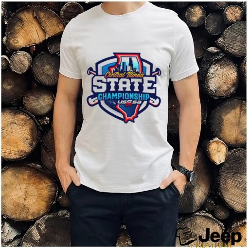 USSSA Central Illinois State Championship 2023 logo shirt