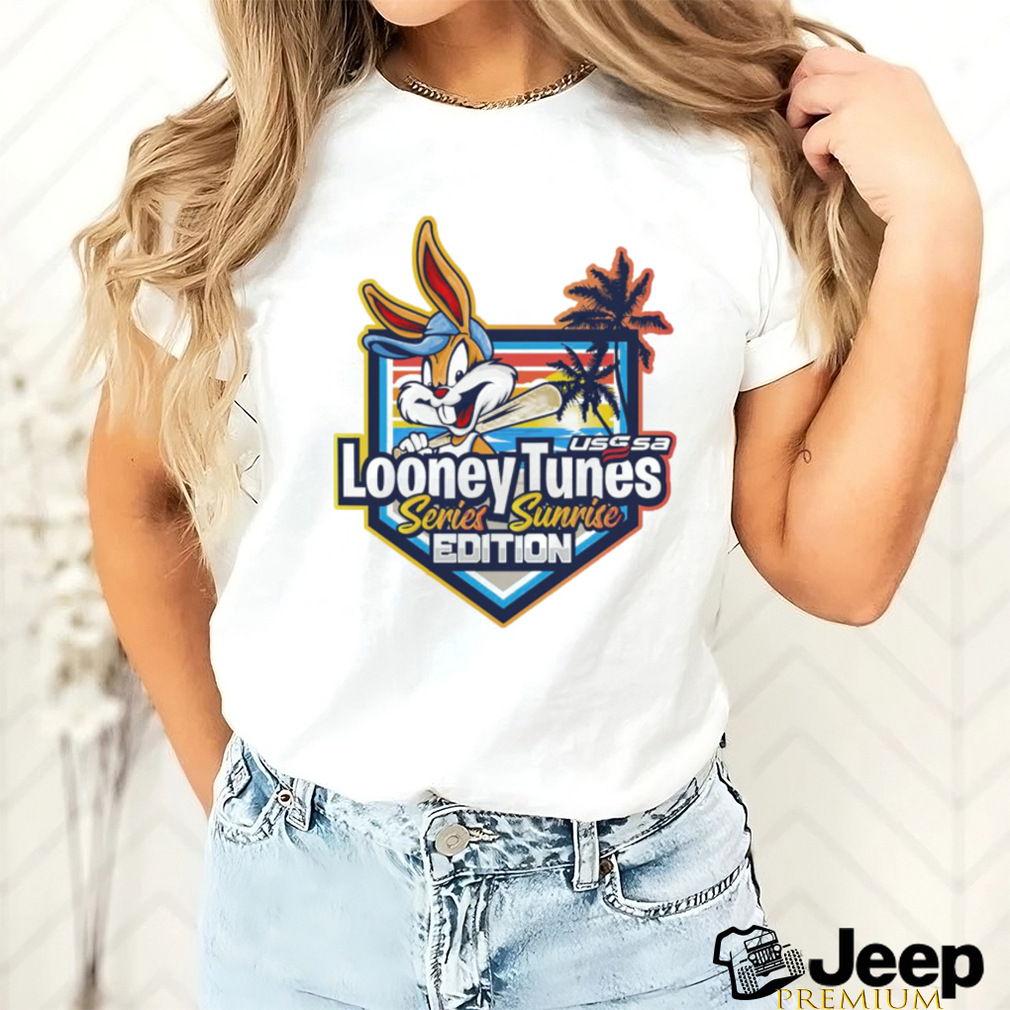 USSSA Florida Baseball Looney Tunes Series Sunrise Edition 2023 logo shirt