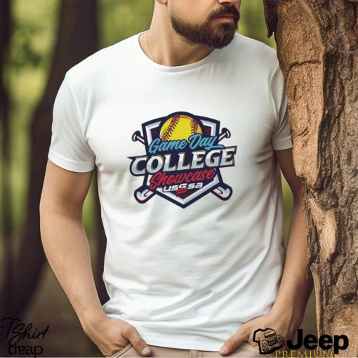 USSSA Indiana Fast Pitch Game Day College Showcase 2023 logo shirt