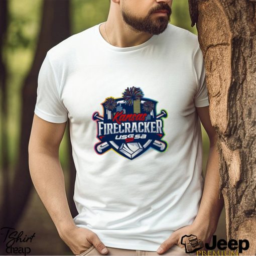 USSSA Kansas Fast Pitch Kansas Firecracker 5GG 2023 logo shirt