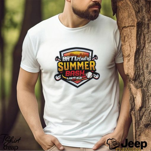 USSSA Michigan Baseball Batl end of Summer Bash 2023 logo shirt