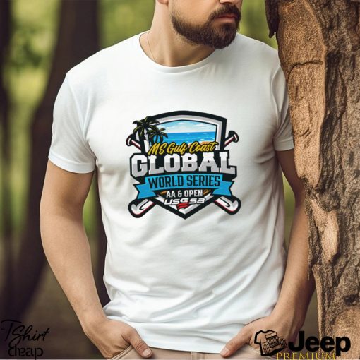 USSSA Mississippi Baseball MS Gulf Coast Global World Series 2023 logo shirt