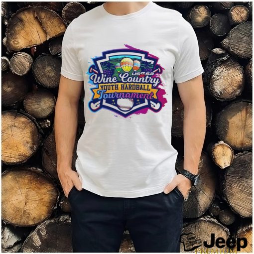 USSSA Wine Country Youth Hardball Tournament 2023 logo shirt