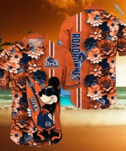 UTSA Roadrunners Hawaiian Shirt Mickey Love Surfing Trending Summer Gift