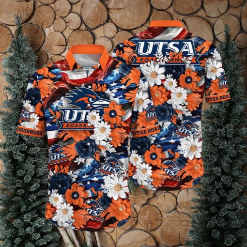 UTSA Roadrunners NCAA3 Hawaii Shirt Independence Day