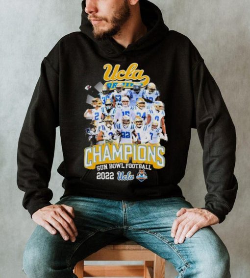 Ucla Bruins Team Sport Champions Sun Bowl Football 2023 Hoodie Shirt